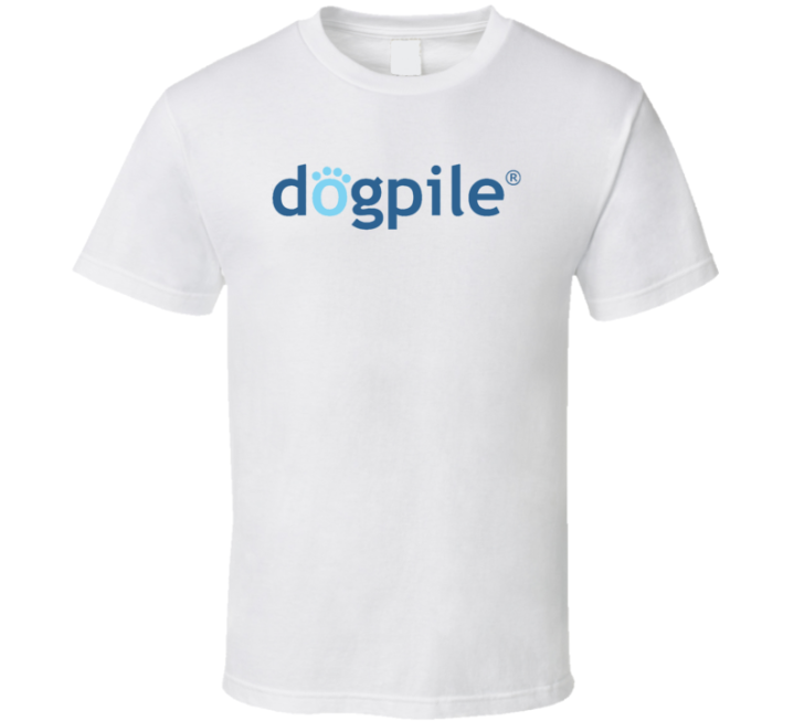 Dogpile Search Oldschool Retro Internet T Shirt