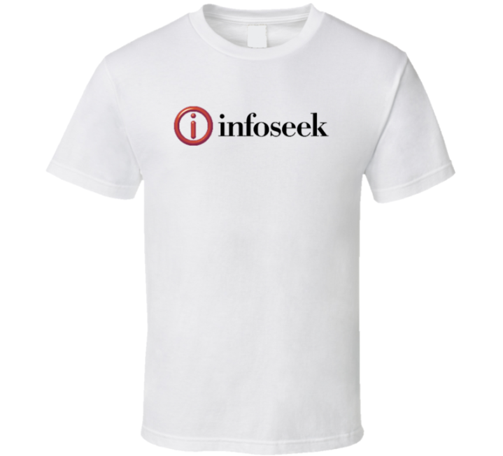 Infoseek Search Oldschool Retro Internet T Shirt