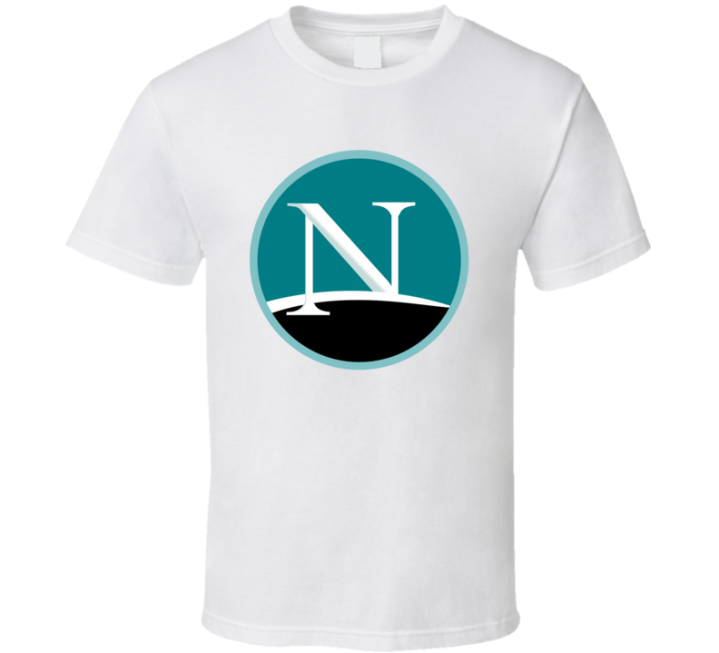 Netscape Search Oldschool Retro Internet T Shirt