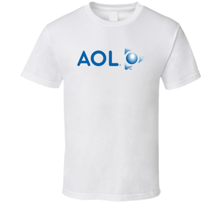 Aol Search Oldschool Retro Internet T Shirt