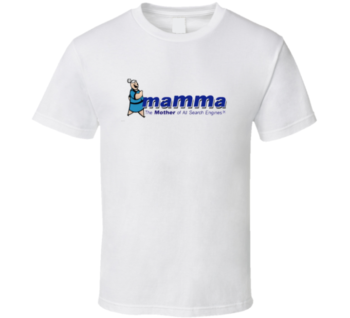 Mamma Search Engine Oldschool Retro Internet T Shirt