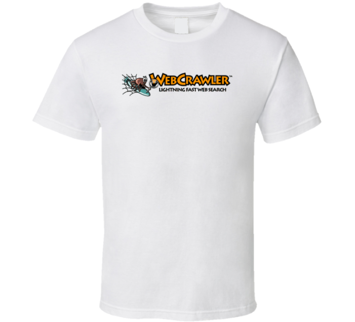 Webcrawler Web Crawler Search Oldschool Retro Internet T Shirt