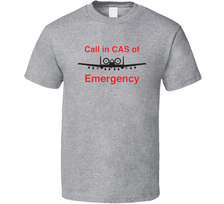 All In Case Of Emergency Thunderbolt Hog Wash T Shirt