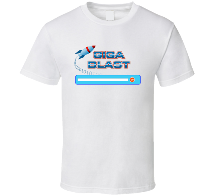 Gigablast Search Oldschool Retro Internet T Shirt