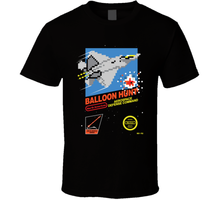 Balloon Hunt Aerospace Defense Command Christmas Gift T Shirt