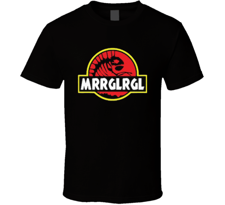 Jurassic Wow Park Mrrglrgl World Of Warcraft Parody T Shirt