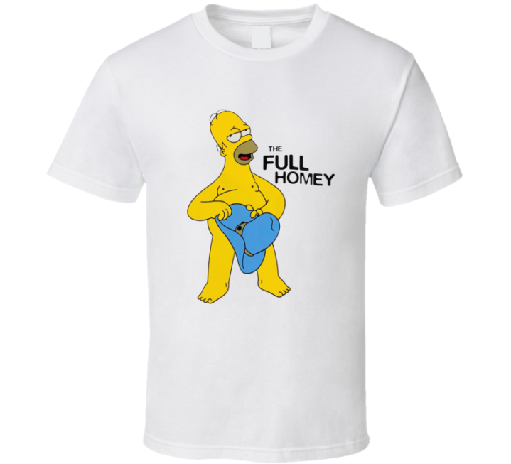 The Full Homey Homer Simpson Bootleg Parody T Shirt