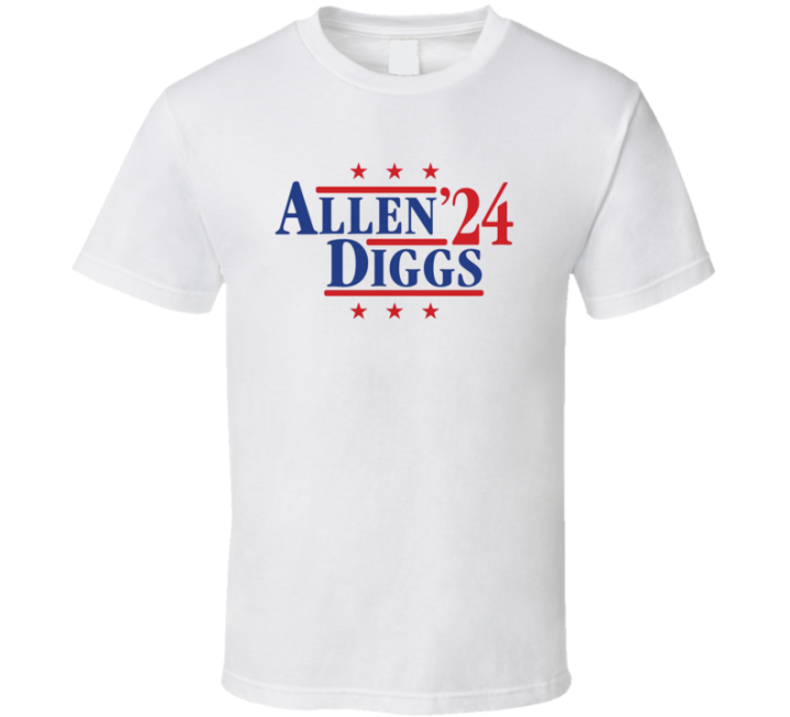 Josh Allen Diggs 2024 Election Buffalo Bills T Shirt