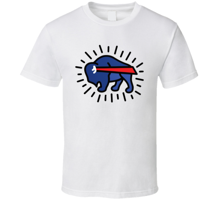 Keith Haring Buffalo Bills Football T Shirt