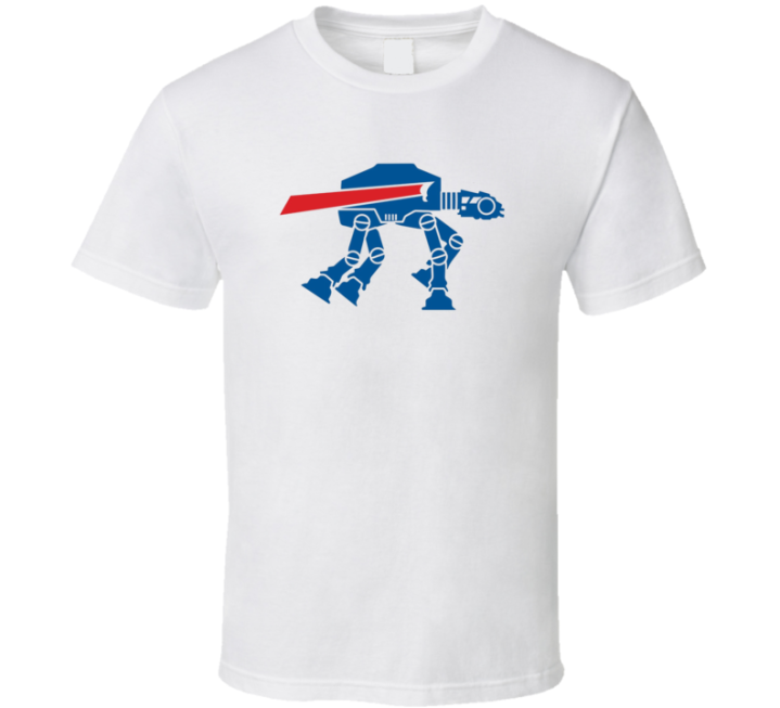 Buffalo Bills Football Imperial Walker Star Wars Parody T Shirt