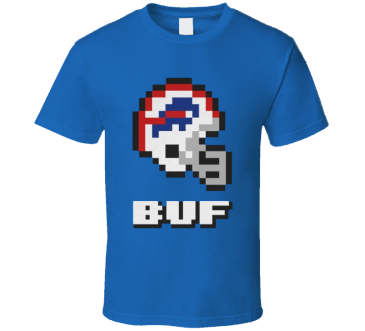 Tecmo Bowl Buffalo Bills Helmet Parody T Shirt