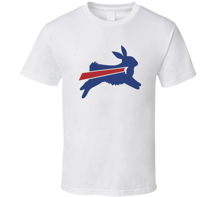 Buffalo Bills Easter Bunny Parody Football T Shirt