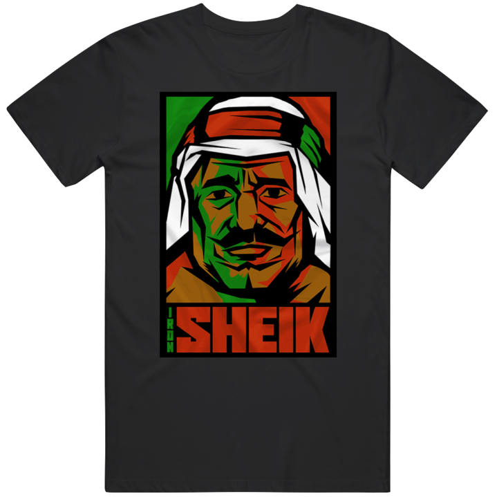 The Iron Sheik Tribute T Shirt