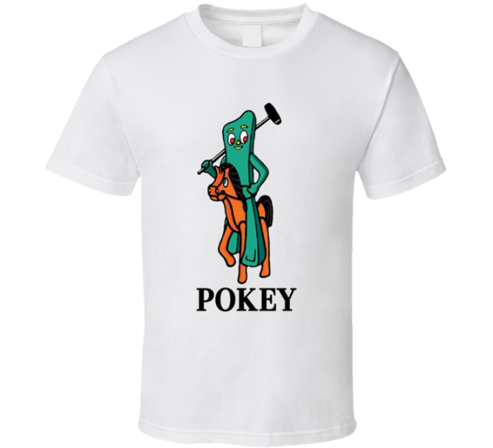 Gumby And Pokey Polo Parody T Shirt