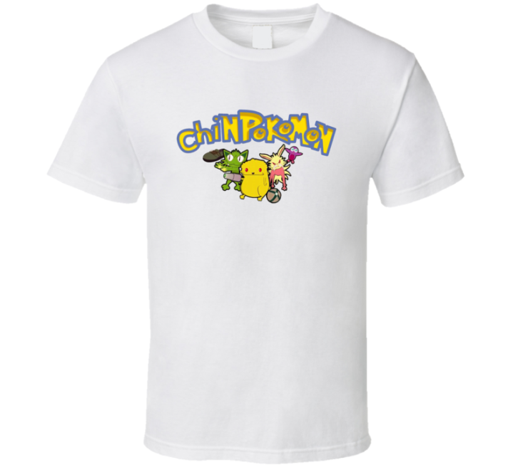 Chinpokomon Pokemon South Park Parody T Shirt