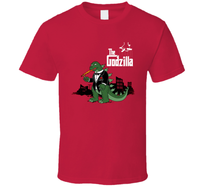 The Godzilla Godfather Parody T Shirt