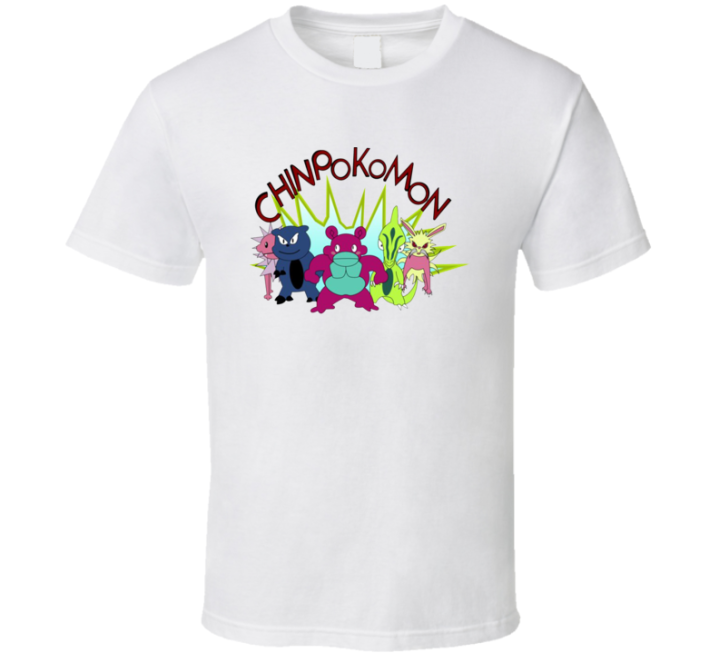 Bootleg Chinpokomon Pokemon South Park Parody T Shirt