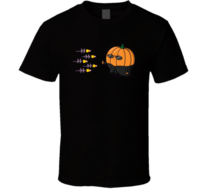 Halloween Pumpkin Matrix Parody T Shirt