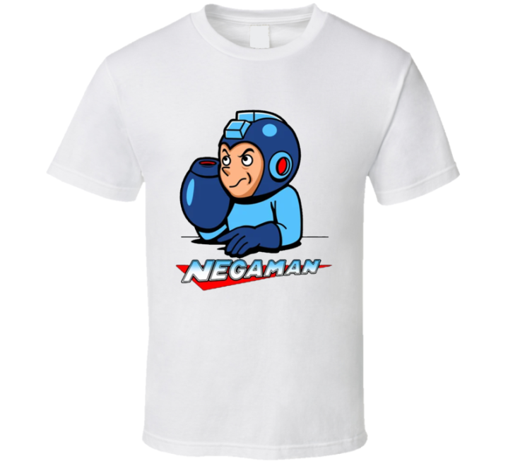 Negaman Megaman Parody T Shirt