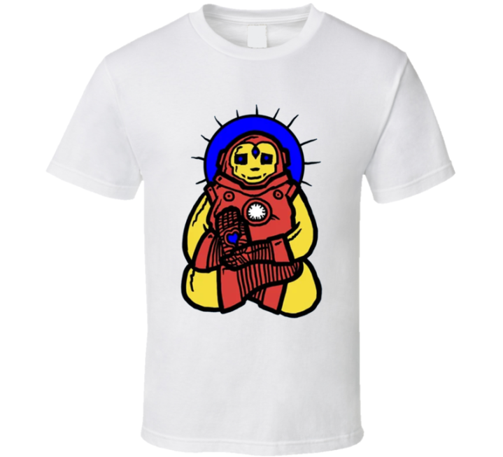 Spirit Animal Iron-man Buddha Parody T Shirt