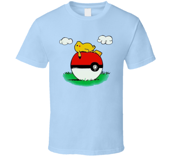 Snoopy Pikachu Peanuts Pokemon Parody T Shirt