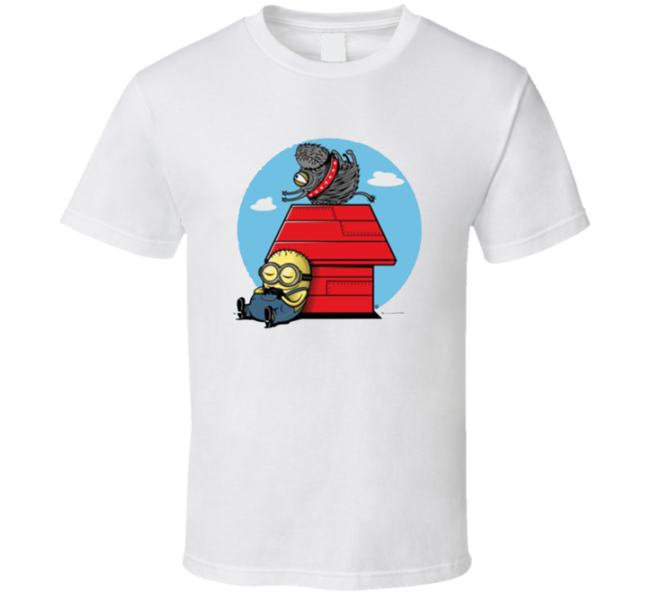 Minions Snoopy Peanuts Parody T Shirt