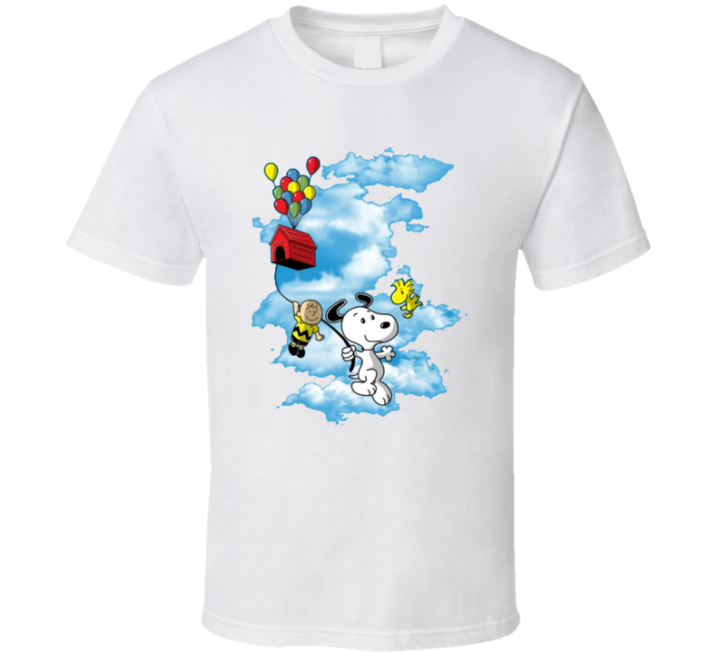 Up Snoopy Peanuts Movie Parody T Shirt