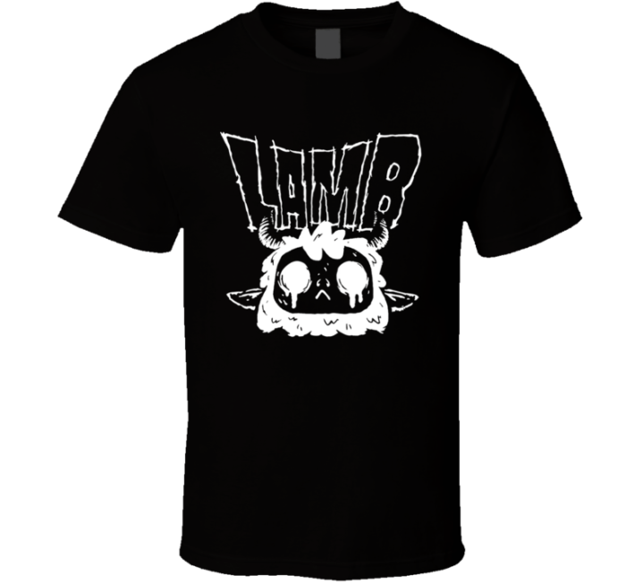 Devil Lamb Rock Band Metal Halloween Satan Parody T Shirt