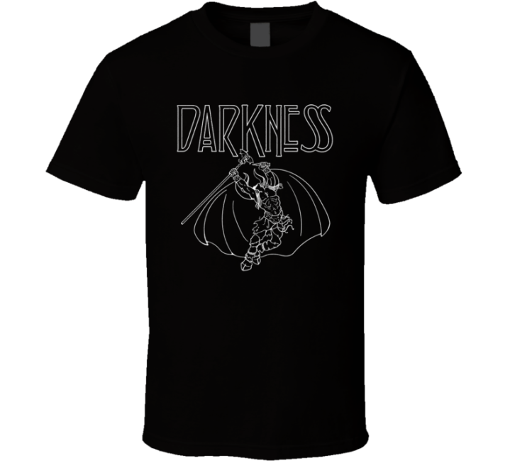 Darkness Led Zeppelin Halloween Satan Parody T Shirt