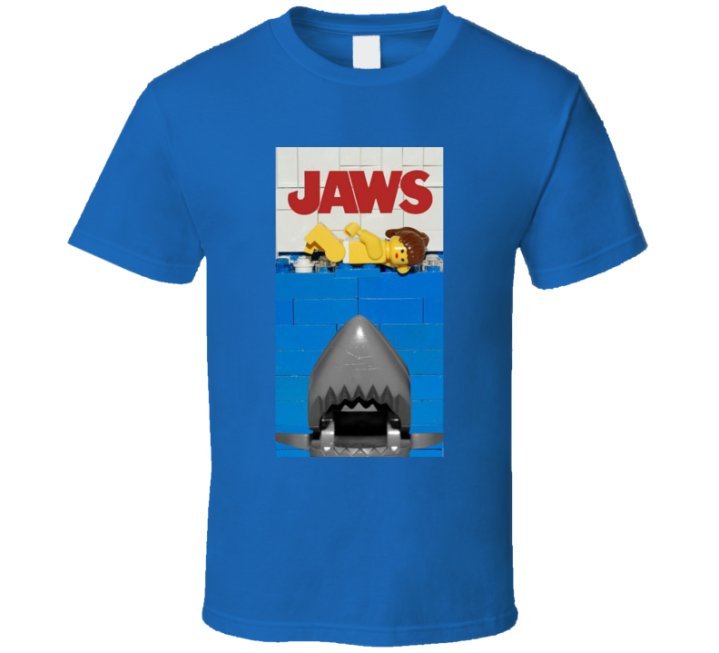 Lego Jaws Funny Christmas Gift Parody T Shirt