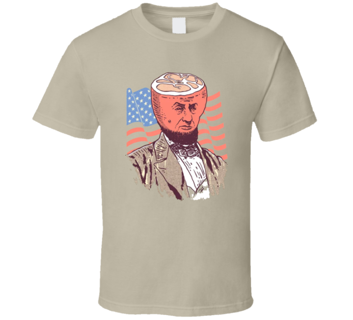 Abraham Lincoln Thanksgiving Ham Parody T Shirt