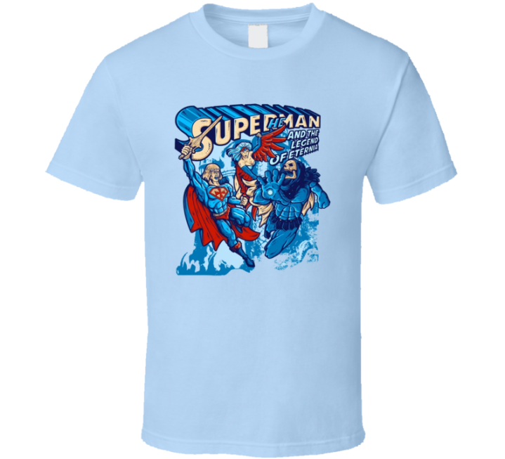 Super He-man Kegend Of Eternia Superman Parody T Shirt