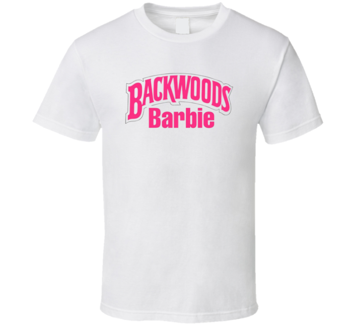 Backwoods Barbie Smoking Parody T Shirt