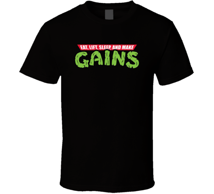 Eat Lift Sleep And Make Gains Teenage Mutant Ninja Turtles Gym Bulking