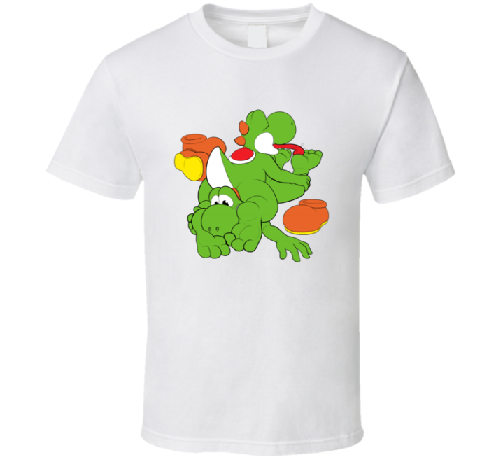 Yoshi Foot Fetish Mario Parody Christmas Gift T Shirt