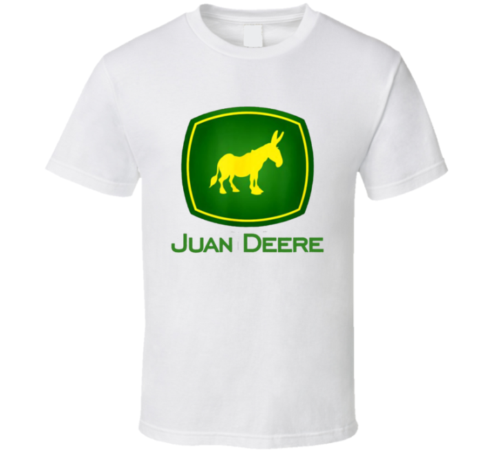 John Juan Deere Funny Parody T Shirt