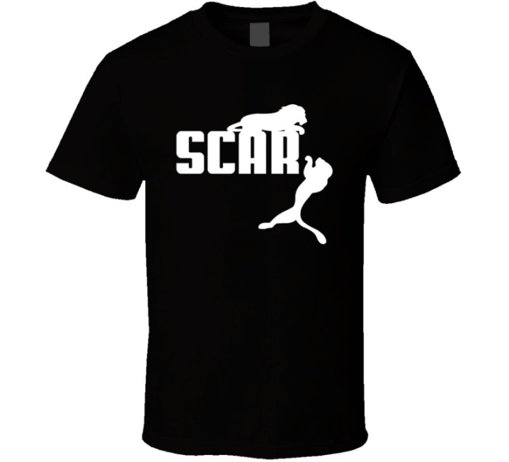 Scar Puma Lion King Parody T Shirt