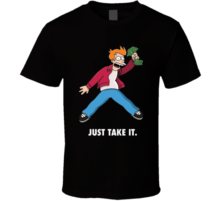 Air Fry Just Take It Futurama Parody T Shirt