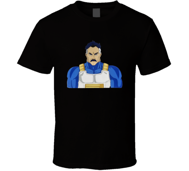 Vegeta Omniman Invincible Dragon Ball Z Parody T Shirt