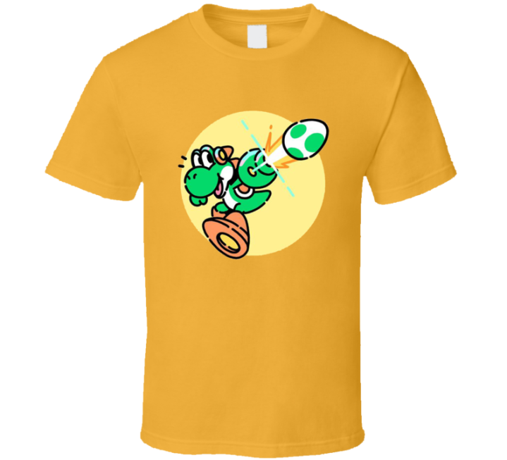 Mega Yoshi Buster Megaman Mario Parody T Shirt