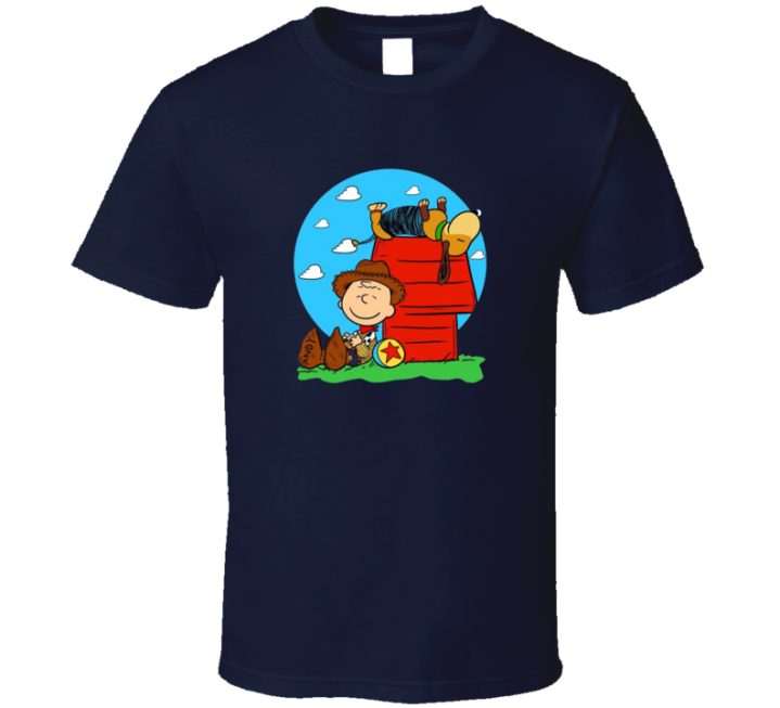 Snoopy Buzz Lightyear Peanuts Charlie Brown Parody T Shirt