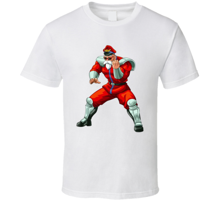 Master Bison Roshi Street Fighter Dragon Ball Z Parody T Shirt