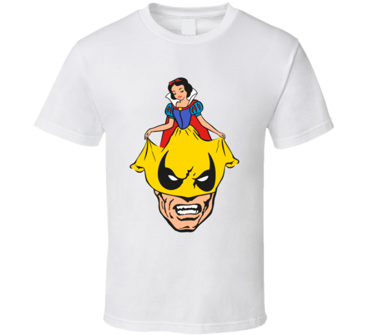 Snow White Wolverine Christmas Parody T Shirt