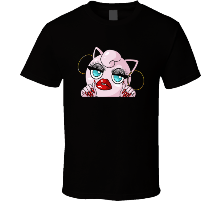 Baddie Jigglypuff Sassy Pokemon Christmas Gift T Shirt