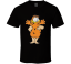 Garfield Flintstones Cursed Fusion Parody T Shirt