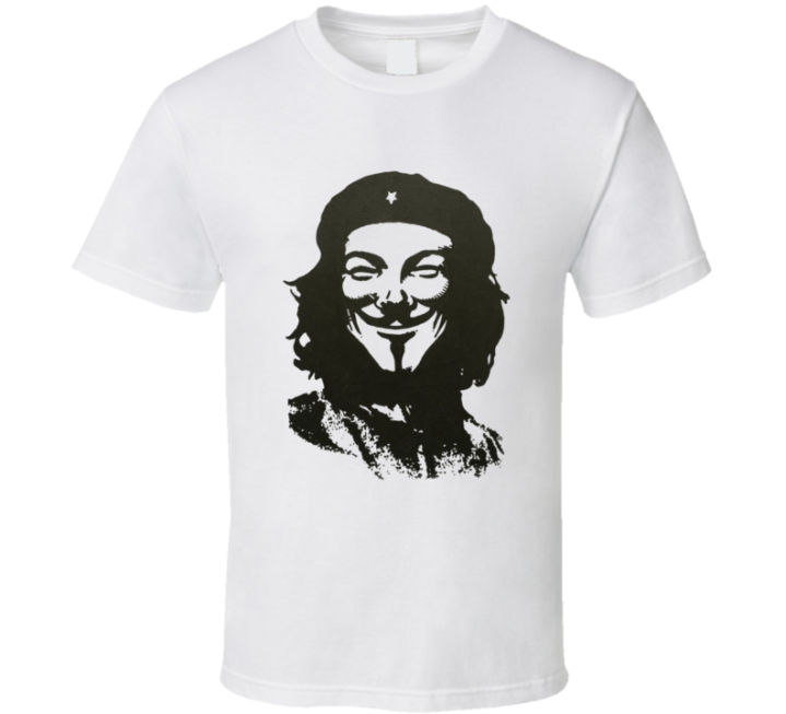 Anonymous Che Guevara Parody T Shirt