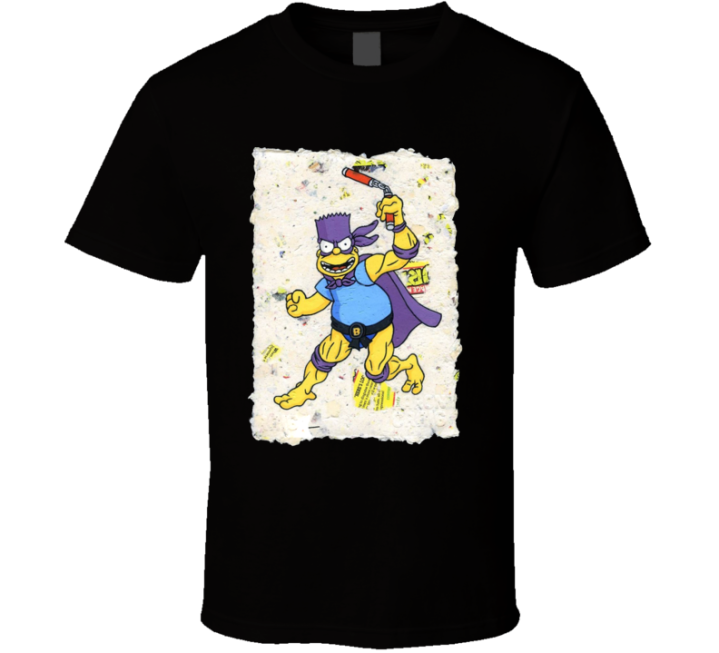 Bart Mutant Ninja Turtle Simpsons Teenage Parody T Shirt