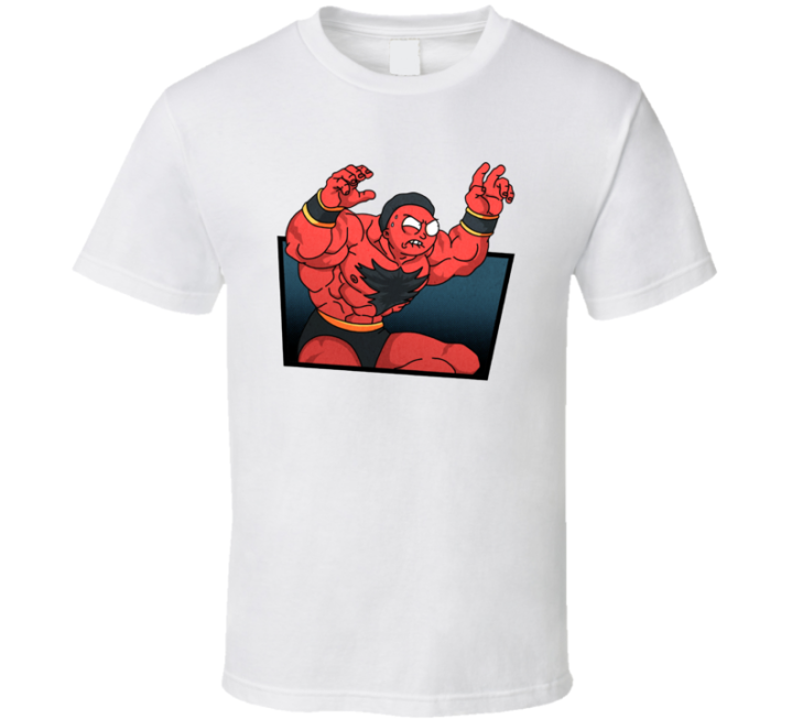 Morty Blanka Street Fighter Rick Parody T Shirt