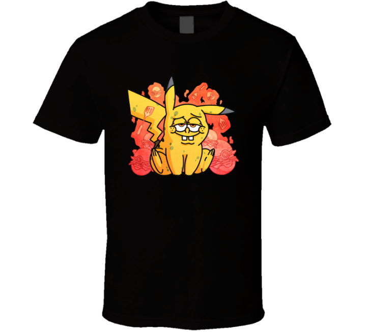 Spongebob Pikachu Fusion Mashup T Shirt