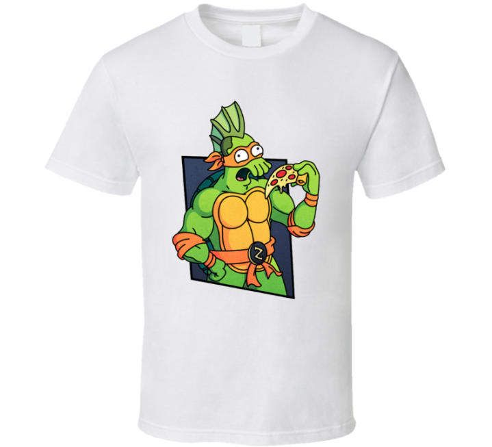 Zoidberg Mutant Ninja Turtle Futurama Parody T Shirt